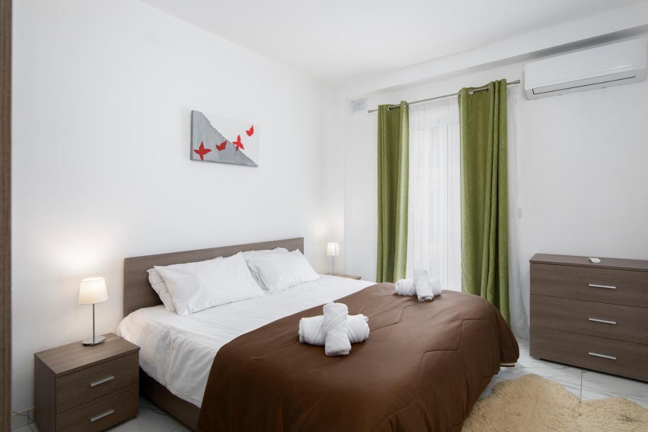 Sea View Apartment 2 Bedrooms 2 Bathrooms, 2 Minutes Away From The Sea San Ġiljan Extérieur photo
