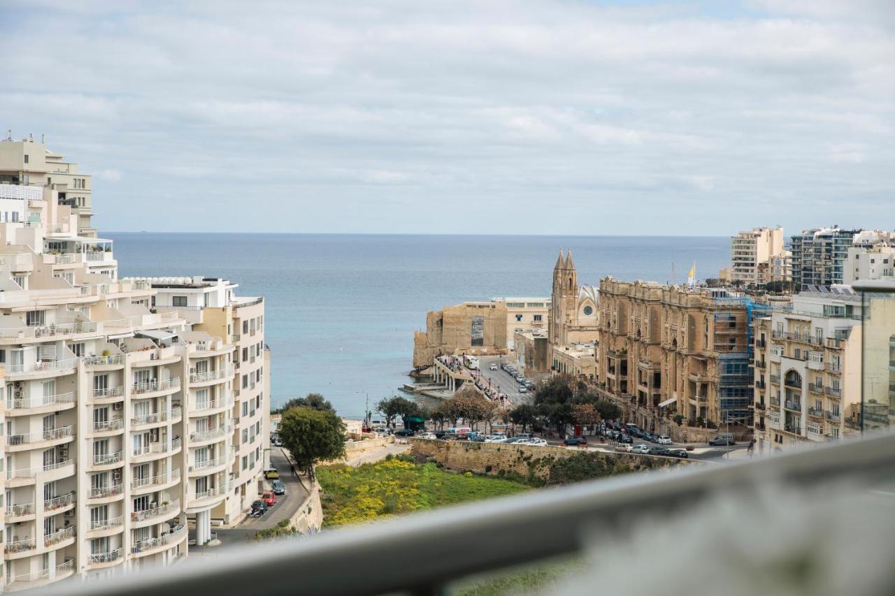 Sea View Apartment 2 Bedrooms 2 Bathrooms, 2 Minutes Away From The Sea San Ġiljan Extérieur photo