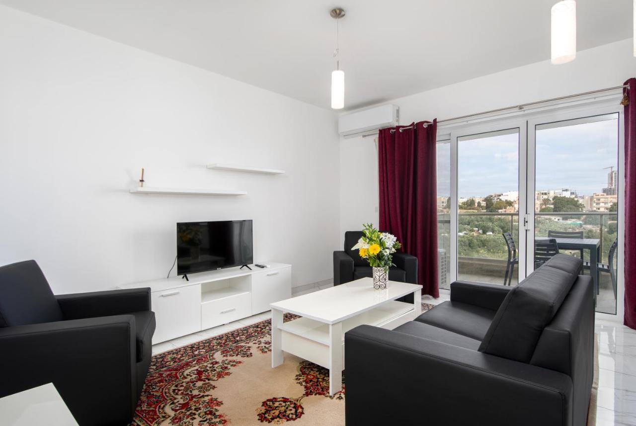 Sea View Apartment 2 Bedrooms 2 Bathrooms, 2 Minutes Away From The Sea San Ġiljan Extérieur photo