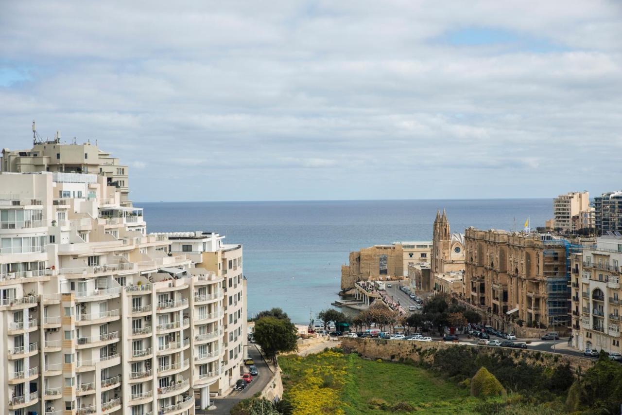 Sea View Apartment 2 Bedrooms 2 Bathrooms, 2 Minutes Away From The Sea San Ġiljan Extérieur photo